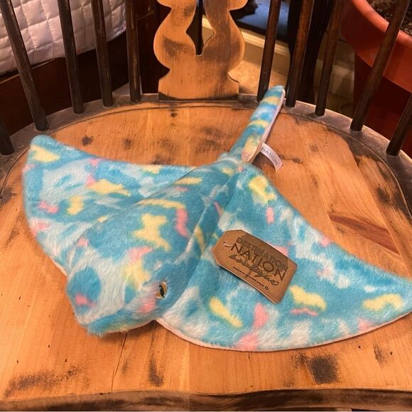 Aurora Blue Stingray Plush Toy - Picture 1 of 4